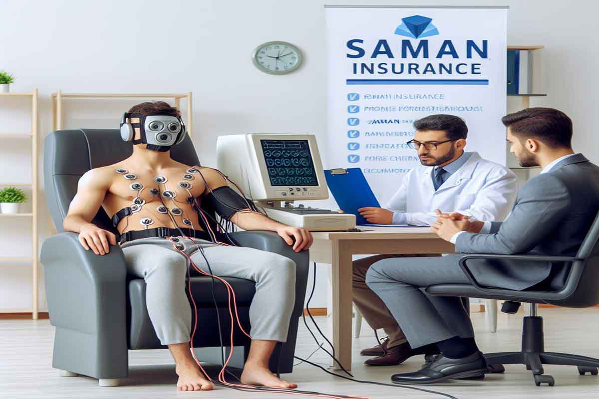 نوار عصب و عضله با بیمه تکمیلی سامان