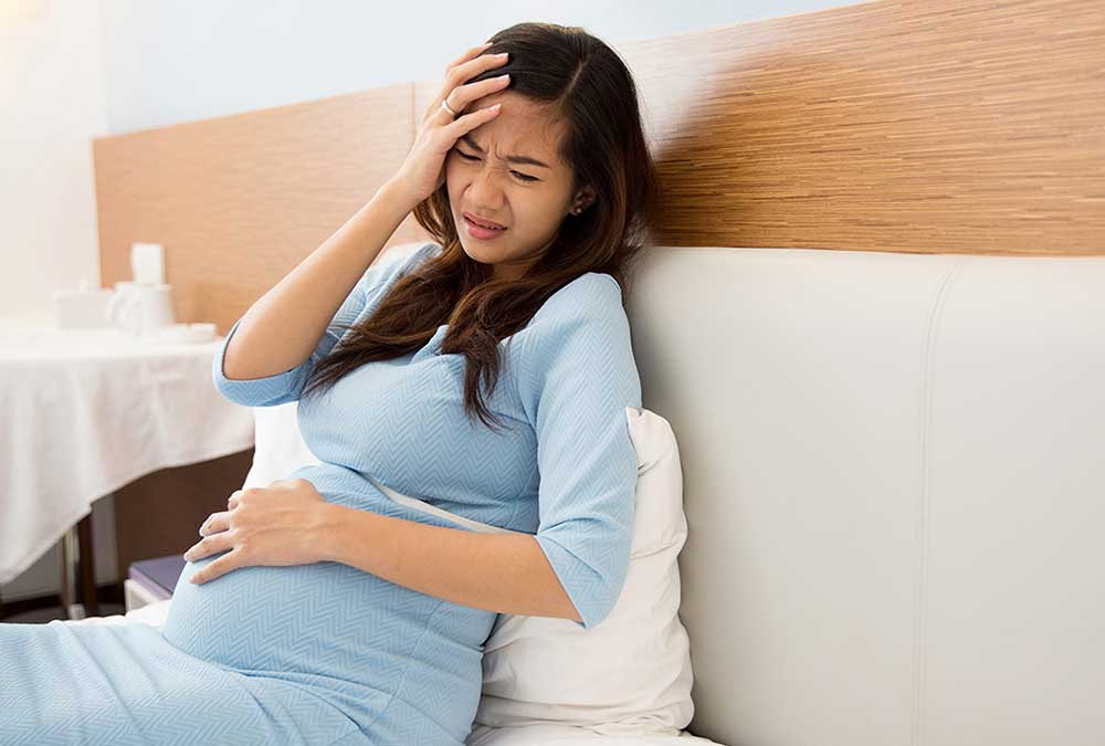 عوارض پی آر پی مو در بارداری