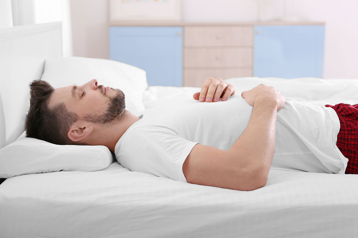 طریقه خوابیدن برای تنگی کانال نخاعی